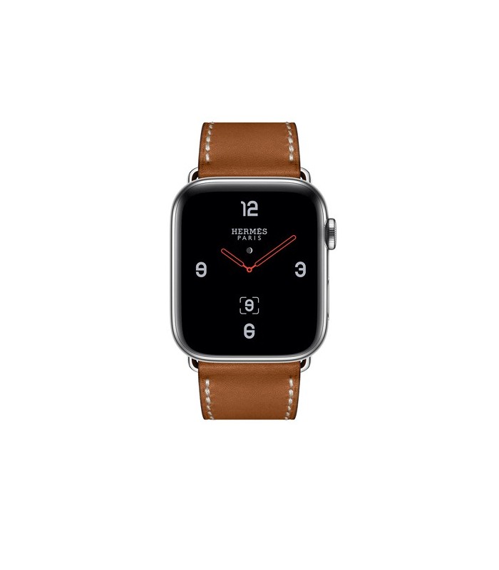 fauve barenia leather single tour deployment buckle